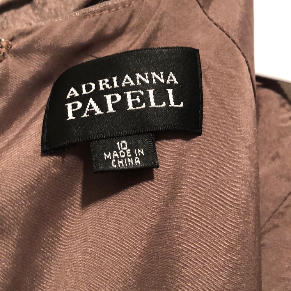 Adrianna Papell party dress - Metallic size 10 - Picture 6 of 8